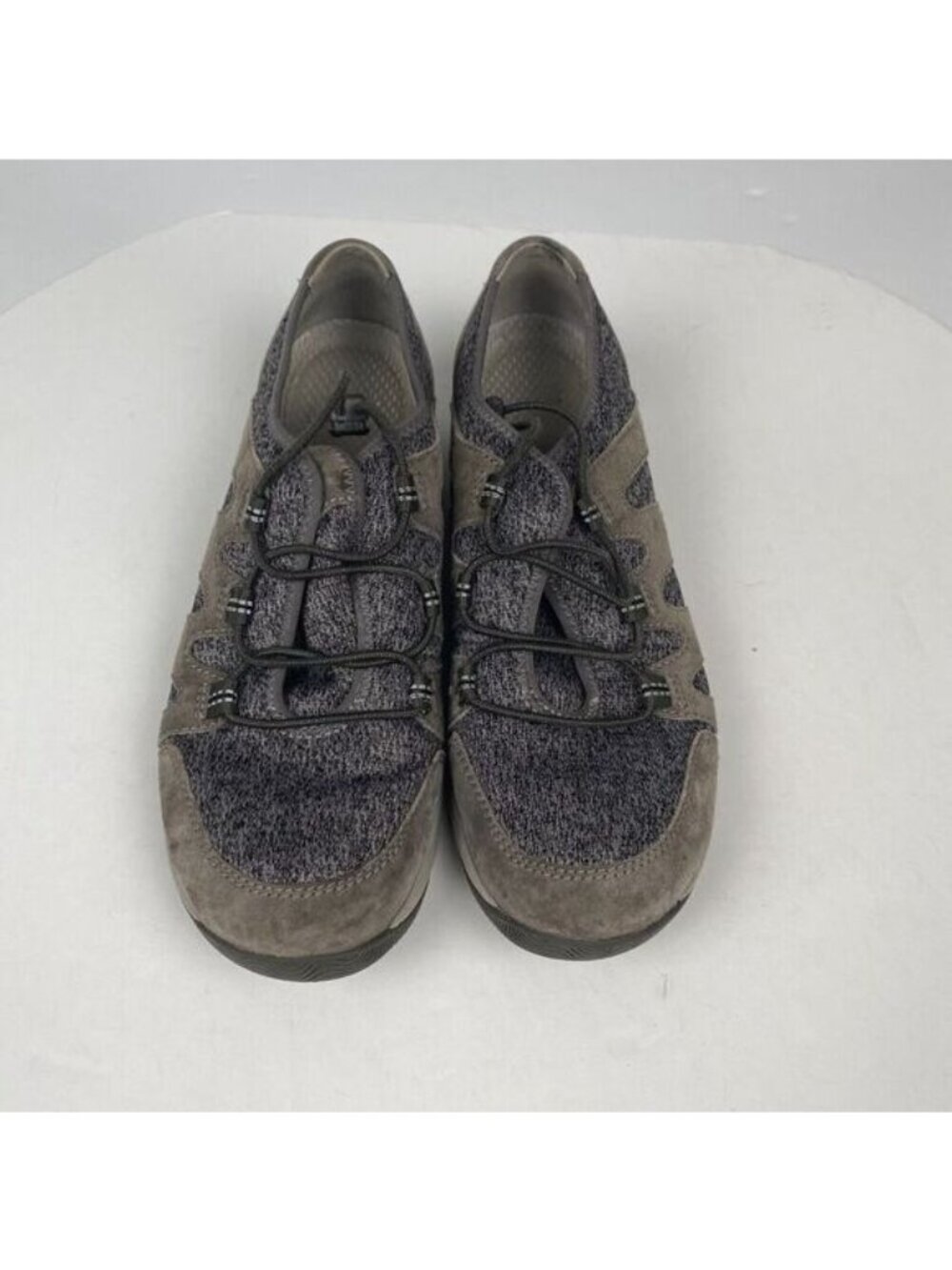 Dansko Women's Holland Suede Bungee Charcoal Grey Shoes, Size 39 US Size 8-8.5 - Picture 7 of 14
